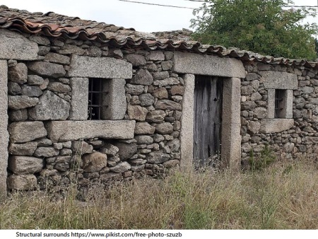 house-of-stones-architecture-bed-and-breakfast-houses-rural-facade-door-windows-stones